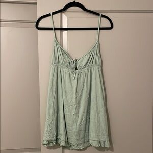 Princess Polly Green Spaghetti Strap Dress